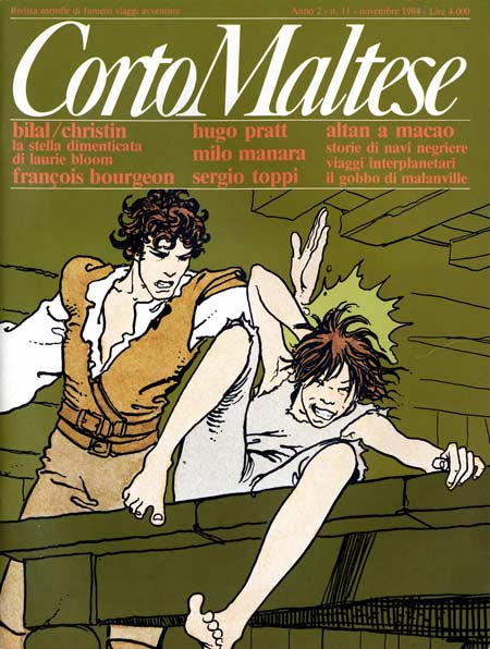 CORTO MALTESE 1984 11, Rizzoli, nuvolosofumetti,