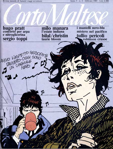 CORTO MALTESE 1985 2-Rizzoli- nuvolosofumetti.