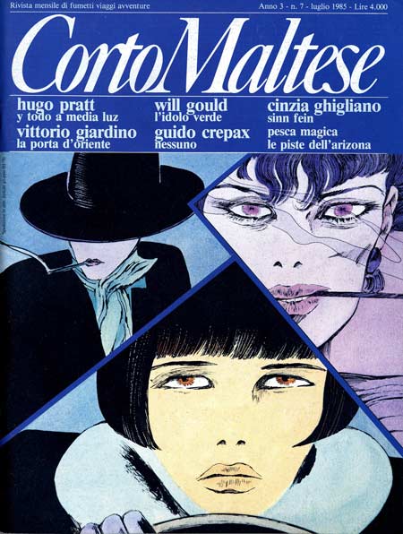 CORTO MALTESE 1985 7-Rizzoli- nuvolosofumetti.