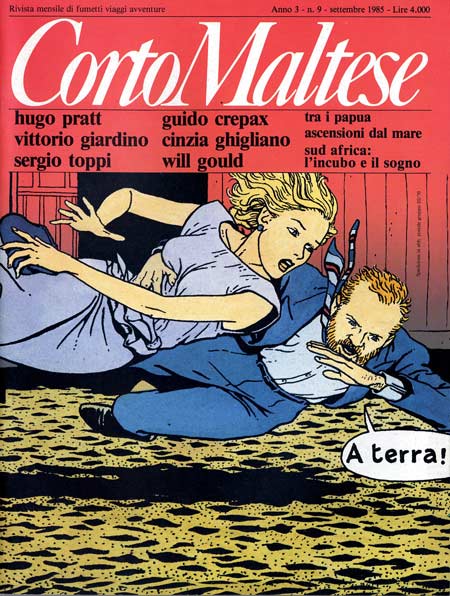 CORTO MALTESE 1985 9, Rizzoli, nuvolosofumetti,