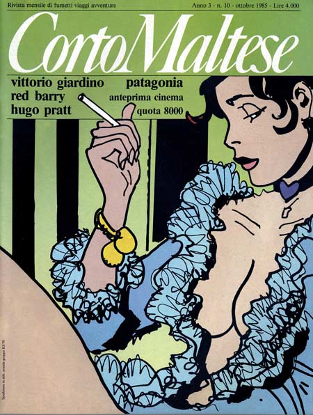 CORTO MALTESE 1985 10, Rizzoli, nuvolosofumetti,