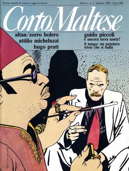 CORTO MALTESE 1986 1-Rizzoli- nuvolosofumetti.