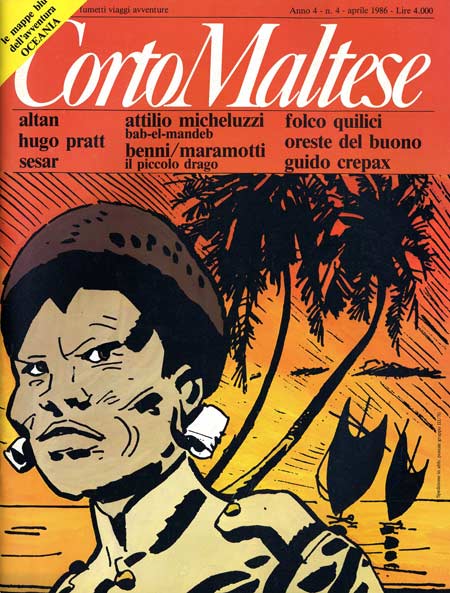 CORTO MALTESE 1986 4-Rizzoli- nuvolosofumetti.
