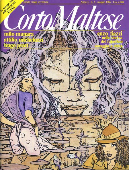 CORTO MALTESE 1986 5-Rizzoli- nuvolosofumetti.