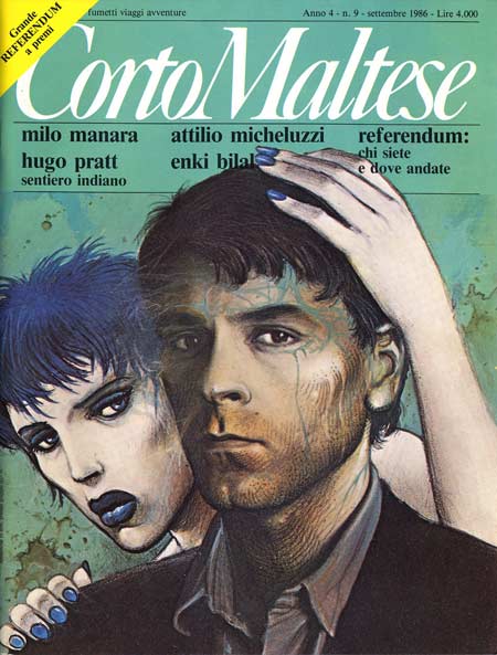 CORTO MALTESE 1986 9-Rizzoli- nuvolosofumetti.