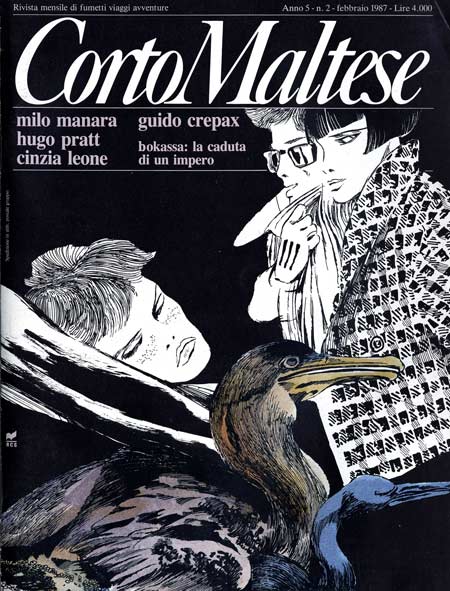 CORTO MALTESE 1987 2-Rizzoli- nuvolosofumetti.