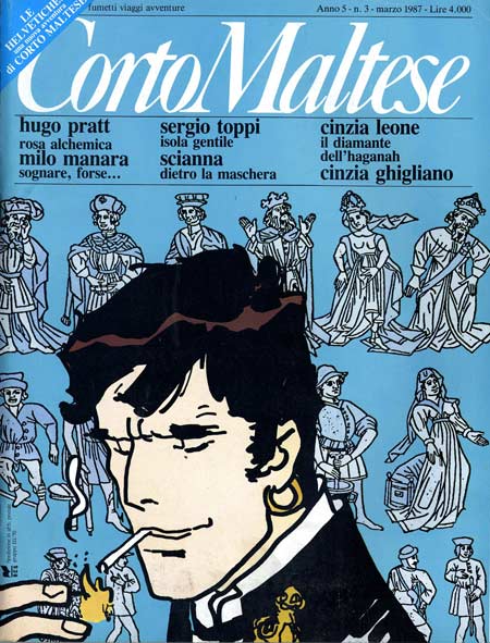 CORTO MALTESE 1987 3-Rizzoli- nuvolosofumetti.