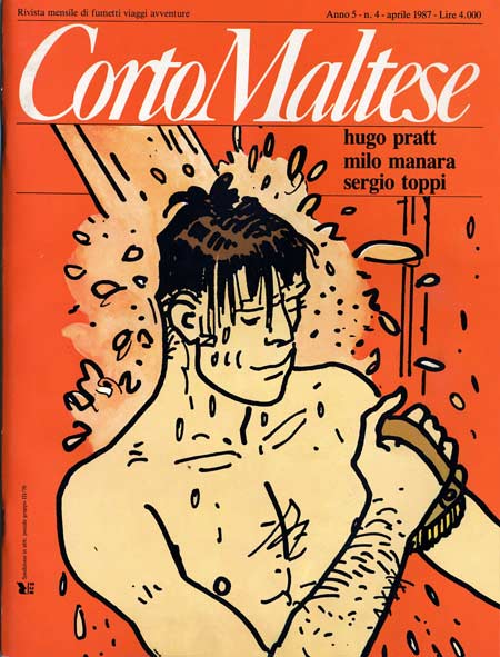CORTO MALTESE 1987 4-Rizzoli- nuvolosofumetti.