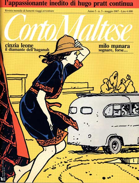CORTO MALTESE 1987 5-Rizzoli- nuvolosofumetti.