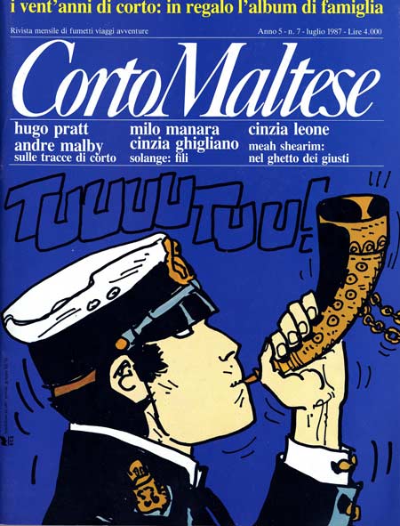CORTO MALTESE 1987 7-Rizzoli- nuvolosofumetti.