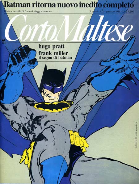 CORTO MALTESE 1988 1-Rizzoli- nuvolosofumetti.