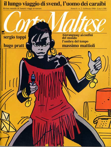 CORTO MALTESE 1988 2-Rizzoli- nuvolosofumetti.