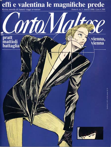 CORTO MALTESE 1988 3-Rizzoli- nuvolosofumetti.