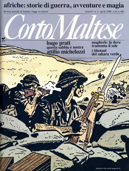 CORTO MALTESE 1988 4-Rizzoli- nuvolosofumetti.