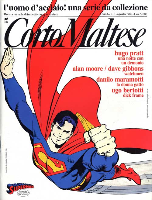 CORTO MALTESE 1988 8-Rizzoli- nuvolosofumetti.