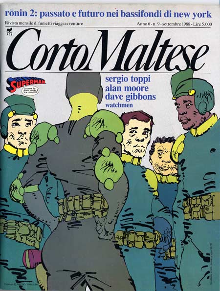 CORTO MALTESE 1988 9-Rizzoli- nuvolosofumetti.