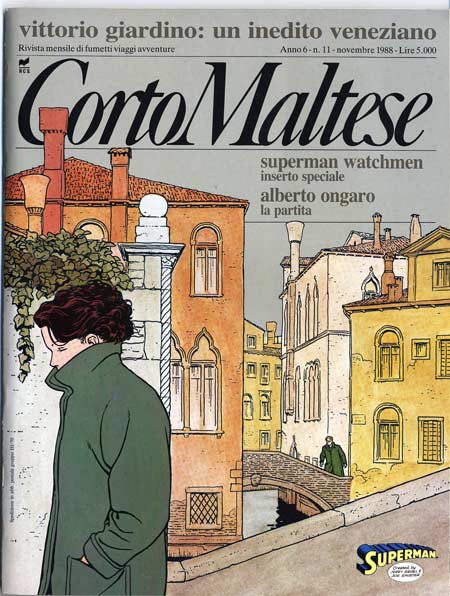 CORTO MALTESE 1988 11-Rizzoli- nuvolosofumetti.