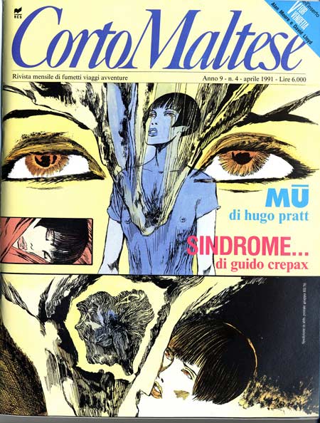 CORTO MALTESE 1991 4-Rizzoli- nuvolosofumetti.