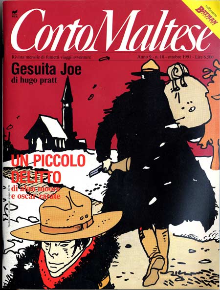 CORTO MALTESE 1991 10-Rizzoli- nuvolosofumetti.