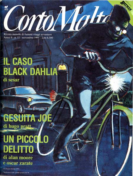 CORTO MALTESE 1991 11-Rizzoli- nuvolosofumetti.
