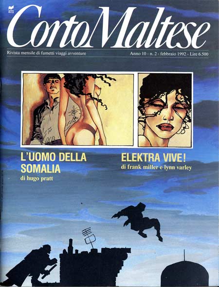 CORTO MALTESE 1992 2-Rizzoli- nuvolosofumetti.