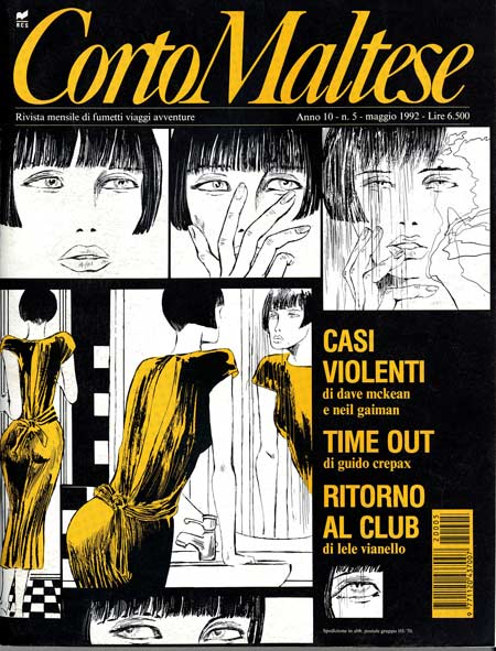 CORTO MALTESE 1992 5-Rizzoli- nuvolosofumetti.