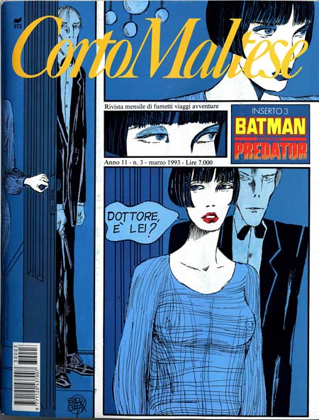 CORTO MALTESE 1993 3-Rizzoli- nuvolosofumetti.