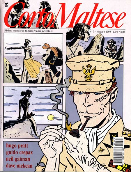 CORTO MALTESE 1993 5-Rizzoli- nuvolosofumetti.