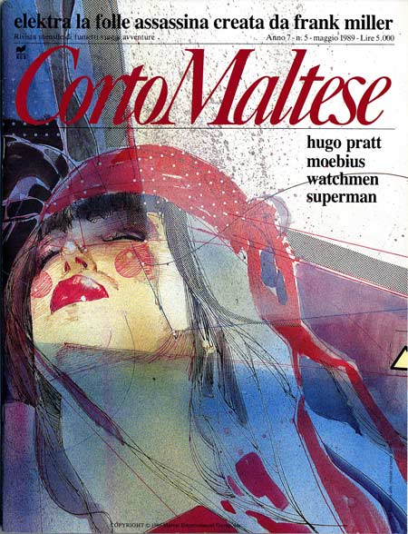 CORTO MALTESE 1989 5-Rizzoli- nuvolosofumetti.