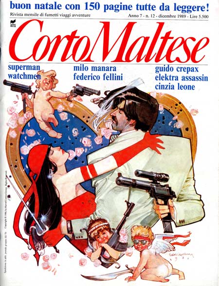CORTO MALTESE 1989 12-Rizzoli- nuvolosofumetti.
