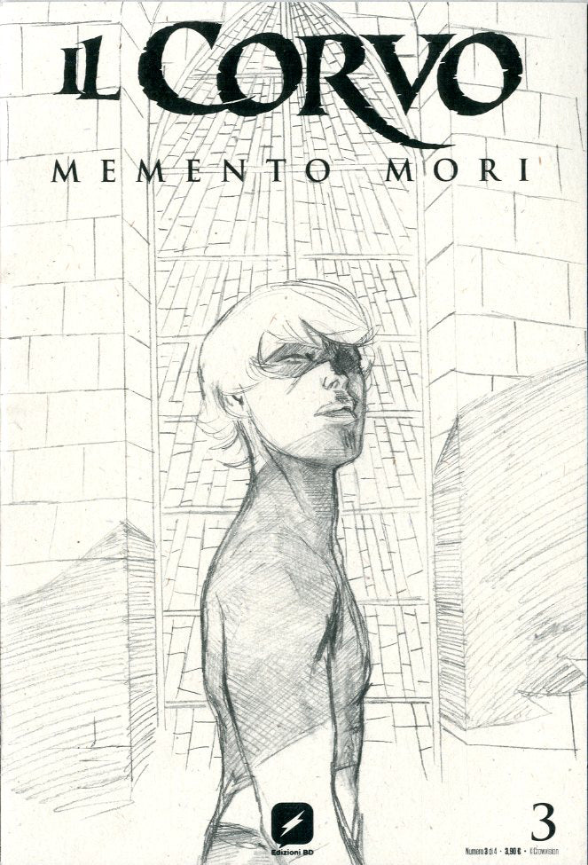 Il Corvo memento mori variant bianco e nero nn 1/4 - Serie completa-COMPLETE E SEQUENZE- nuvolosofumetti.