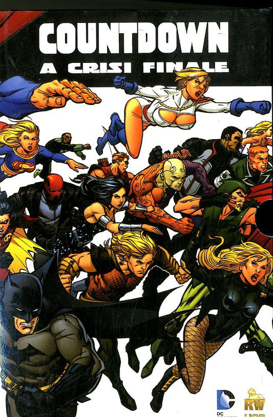 SLIPCASE COUNTDOWN A CRISI FINALE+crisi finale 12-LION- nuvolosofumetti.