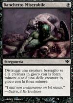 Banchetto Miserabile foil  Conflux 164-Wizard of the Coast- nuvolosofumetti.