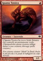 Iguana Tossica  Conflux 72-Wizard of the Coast- nuvolosofumetti.
