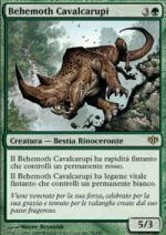 Behemoth Cavalcarupi  Conflux 79-Wizard of the Coast- nuvolosofumetti.