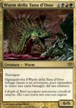 Wurm della Tana d'Osso  Conflux 100-Wizard of the Coast- nuvolosofumetti.