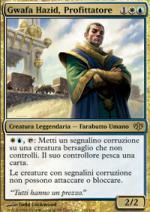 Gwafa Hazid, Profittatore  Conflux 110-Wizard of the Coast- nuvolosofumetti.