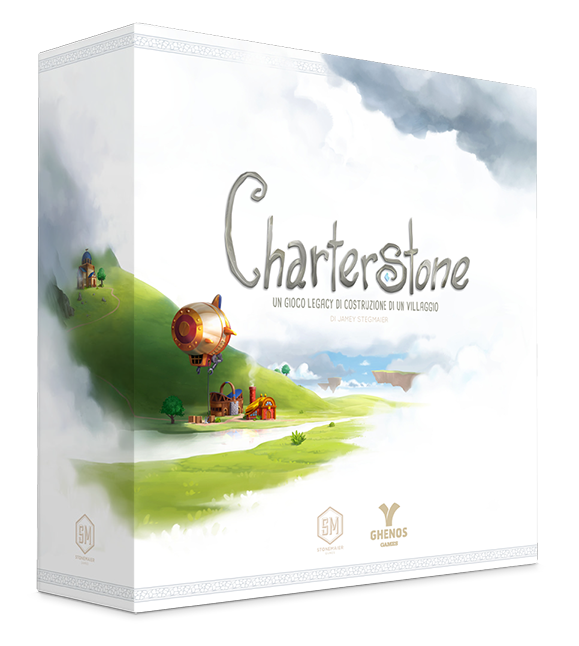 Charterstone gioco legacy di costruzione di un villaggio-GHENOS GAME- nuvolosofumetti.