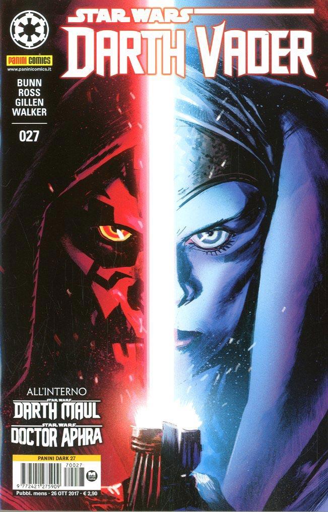 Darth Vader darth Maul e Doctor Aphra 27-PANINI COMICS- nuvolosofumetti.