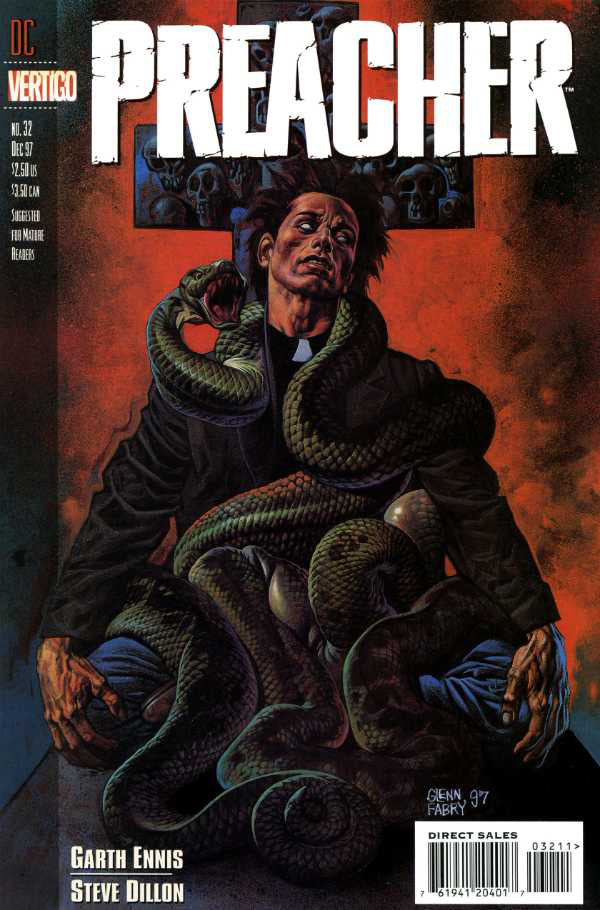 PREACHER serie 13-LION- nuvolosofumetti.