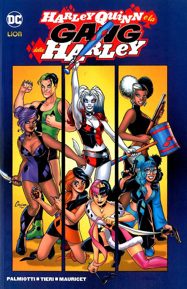 HARLEY QUINN E LA GANG DELLE HARLEY-LION- nuvolosofumetti.