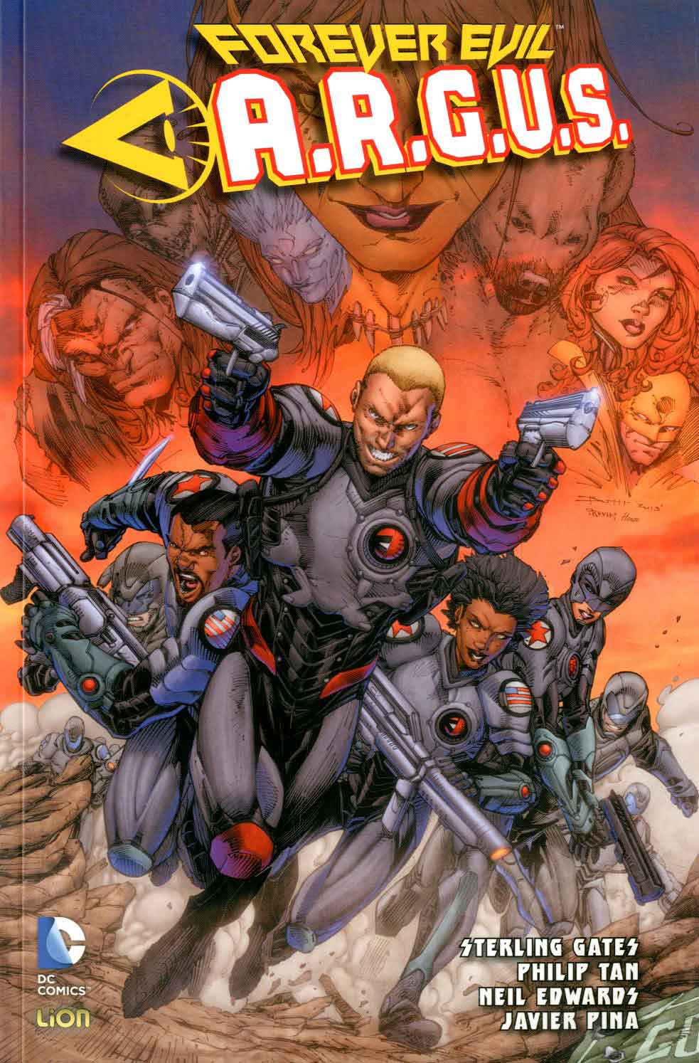 FOREVER EVIL: A.R.G.U.S.-LION- nuvolosofumetti.
