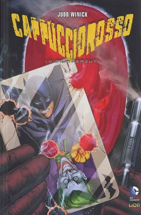 BATMAN cappuccio rosso-LION- nuvolosofumetti.