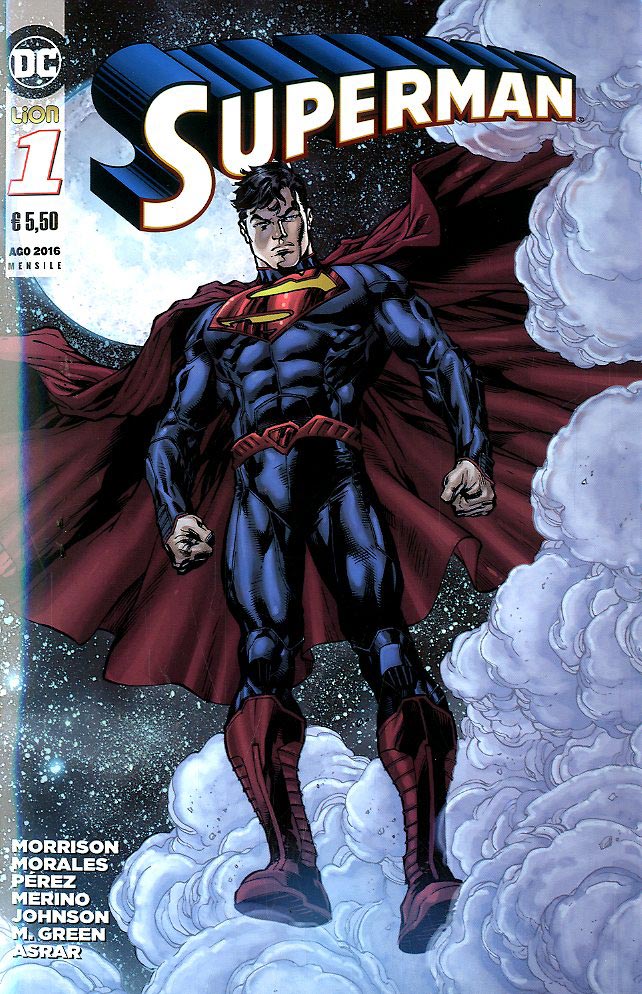 SUPERMAN # 1 terza ristampa-LION- nuvolosofumetti.