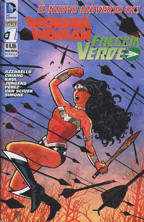 WONDER WOMAN # 1 prima ristampa-LION- nuvolosofumetti.
