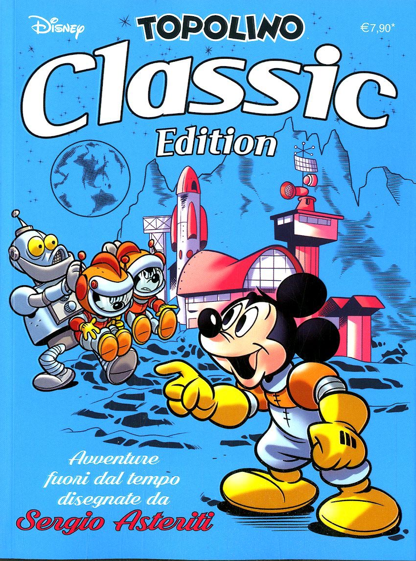 TOPOLINO CLASSIC EDITION CYAN - SERGIO ASTERITI-PANINI COMICS- nuvolosofumetti.
