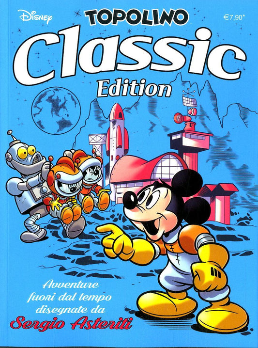 TOPOLINO CLASSIC EDITION CYAN - SERGIO ASTERITI-PANINI COMICS- nuvolosofumetti.