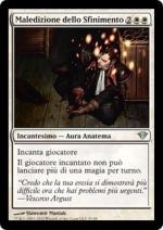 Maledizione dello Sfinimento  Ascesa Oscura 5-Wizard of the Coast- nuvolosofumetti.