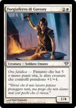Forgiaferro di Govony  Ascesa Oscura 9-Wizard of the Coast- nuvolosofumetti.