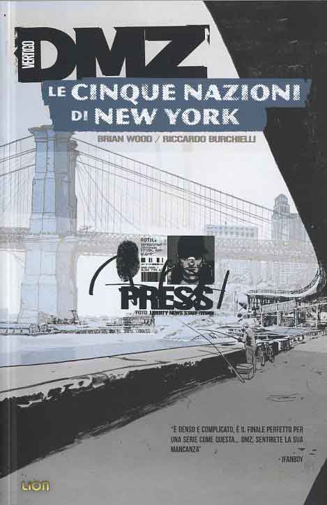 DMZ volume 12-LION- nuvolosofumetti.